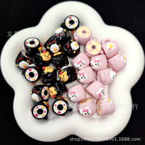 Wholesale Cartoon water bottle beaded