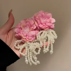 17# Silver Needle--Pink Flowers