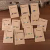 Wholesale New Arrival Twelve Constellation Natural Stone Combination Necklace Irregular Stone Pendant Good Luck Clavicle Chain Neck Chain