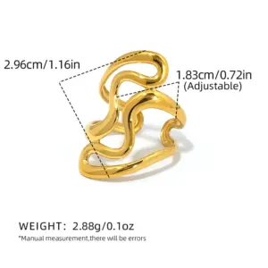 Gold / One Size / Fjz240304-5