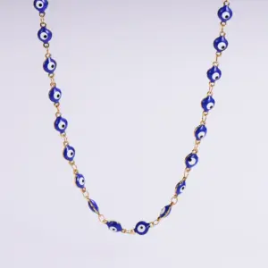 Necklace [Blue] / Single Necklace 45 5cm