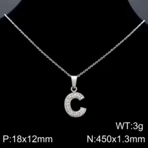 Steel Chain Letter C