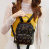 Wholesale Women's backpack print cow color trendy personality fashion double-layer texture