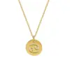 Wholesale Jewelry Simple Style Constellation 304 Stainless Steel 18K Gold Plated Stainless Steel Necklaces
