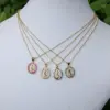 Geometric Copper Fashion Pendant Necklace Necklace