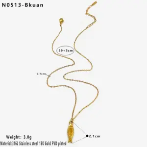 Type B Cross Chain Small Fish / One Size