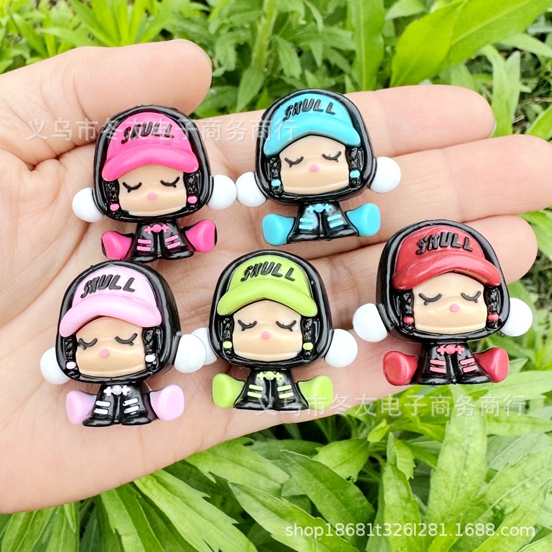 Wholesale Cute Sitting sture Vertical Hole Beads OLY Exclusive