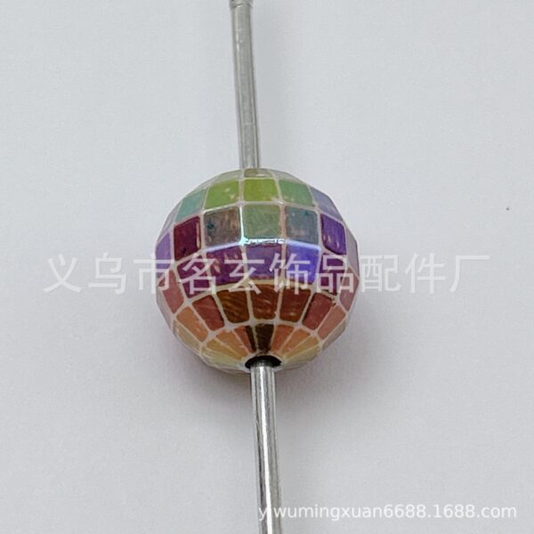 Wholesale Acrylic globe bouncing globe loose beads string