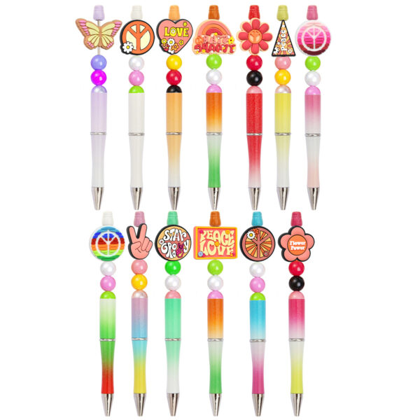 Wholesale High-value love and peace personalized beads