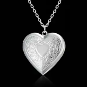 Silver Pendant with Cross Chain