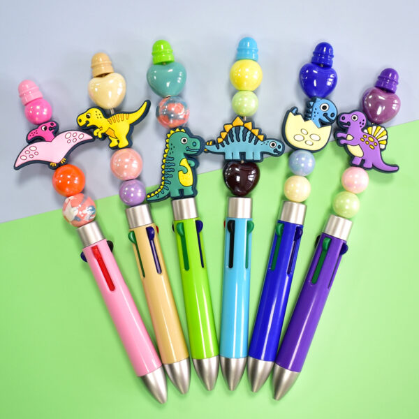 Wholesale Cartoon Dinosaur Series Ballpoint Pen Beading