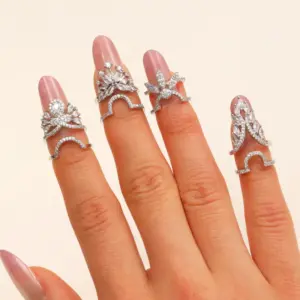 83 Silver Four-piece Ring Set