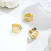 Wholesale Jewelry Fashion Geometric 304 Stainless Steel No Inlaid
