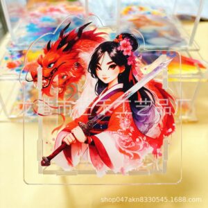 B016-Mulan pen holder