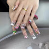 Wholesale Cross-border duckbill nail art region limited European and American nails hand-worn armor