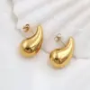 Wholesale 1 Pair Basic Geometric Plating Stainless Steel 18k Gold Plated Ear Studs