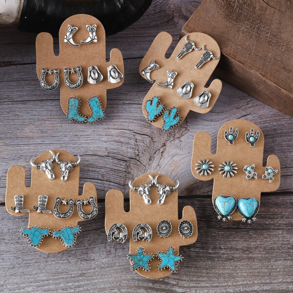oly-c7e2dcfe667643ff96c5eb3b875bdfdd Wholesale European and American Style Fashionable Cool Style Boots Hat Earrings Turquoise Cactus Four-piece suit Women