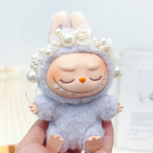 White pearl hair accessory (doll not included) / 15cm Sitting Party Pendant