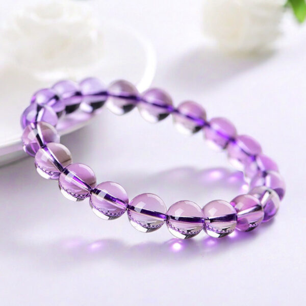 Wholesale Natural Brazil Amethyst Bracelet High Goods Clean Body Fresh and Elegant Temperament Donghai Ketang Crystal Gem