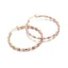 Wholesale PVD Coated 18K Gold Plated Geometric Stainless Steel Fashion Waterproof Non Tarnish Earrings
