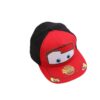 Wholesale Korean Car Children's Flat Brim Baseball Cap Spring and Autumn New Cartoon Lightning Mcqueen Boys and Girls Hip-Hop Hat