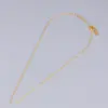 Wholesale PVD Coated Real Gold Plated 18K Gold Heart 304 Stainless Steel Titanium Steel Fashion Waterproof Non Tarnish 304 Stainless Steel Titanium Steel Necklace