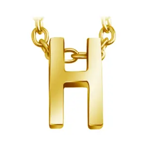 Gold Letter H