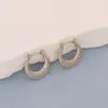 Wholesale 1 Pair Simple Style Round Square Heart Shape 304 Stainless Steel Earrings