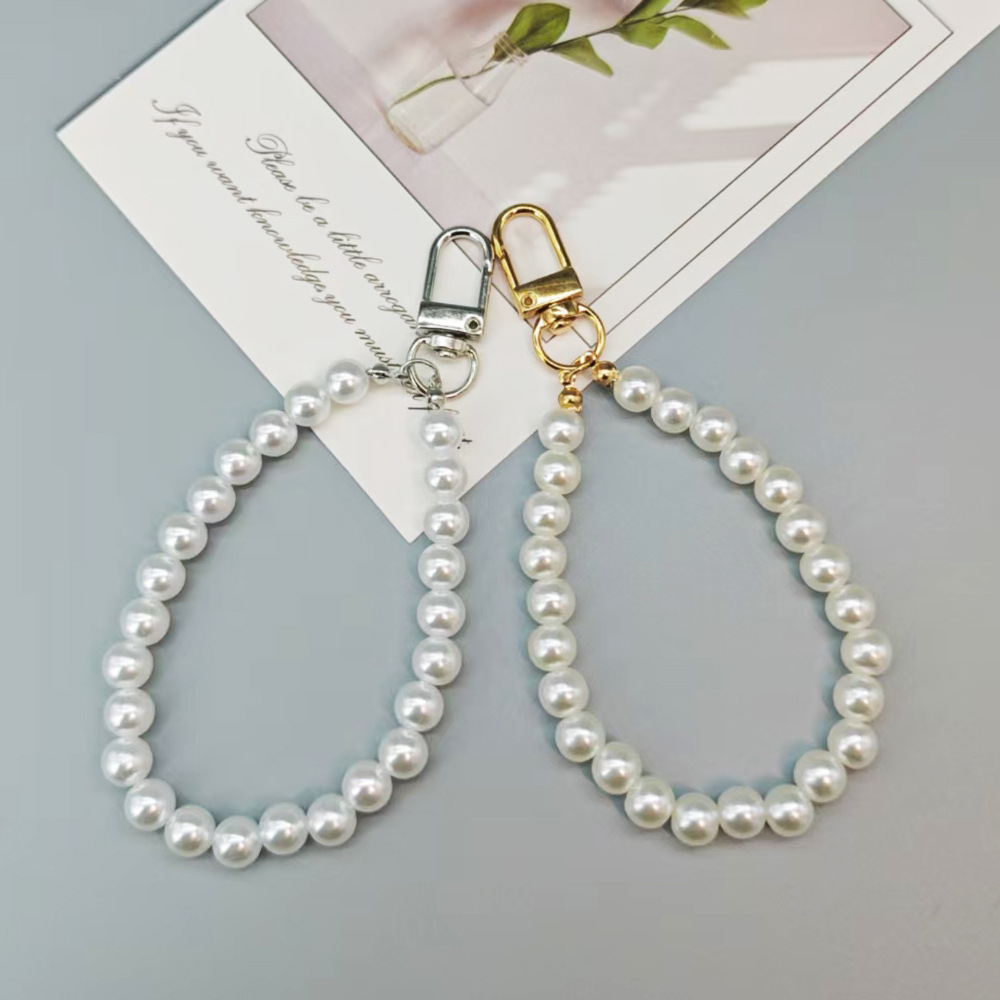 Wholesale DIY Imitation Pearl Pearl Chain Bag Aessories Jewelry Mobile Phone Key Chain Pendant Car