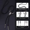 oly-c86bc4b4a5177c843db54c13f7c6cb87 Wholesale Western Cowboy Long Pendant Sweater Chain Leather