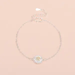 Little Daisy Bracelet (Silver)