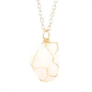 Golden Pink Crystal / Pure Natural