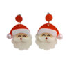Wholesale Three-Dimensional Acrylic Sheet Christmas Earrings Holiday Ornaments