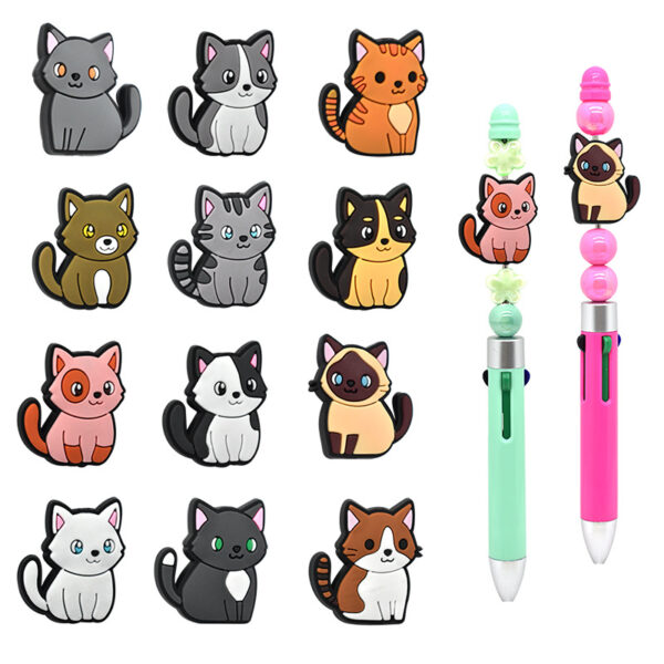 Wholesale Cartoon pet cat beads