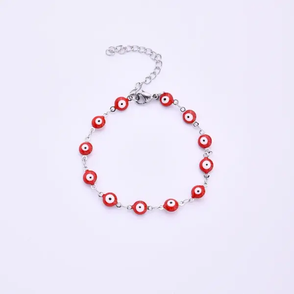 Wholesale Ethnic Style Classic Style Artistic Eye 304 Stainless Steel Bracelets In Bulk