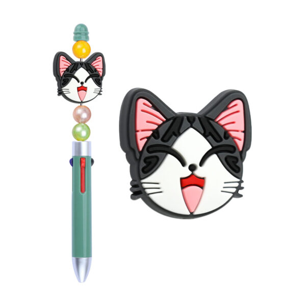 oly-c8b4564ffc3744d19b146d46b39fd0eb Wholesale Cartoon animal beaded PVC soft rubber beads