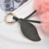 Wholesale fruit Cherry fur ball keychain imitation Rex rabbit fur bag pendant small jewelry