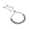 Wholesale Modern Style Geometric Copper Inlay Zircon Bracelets