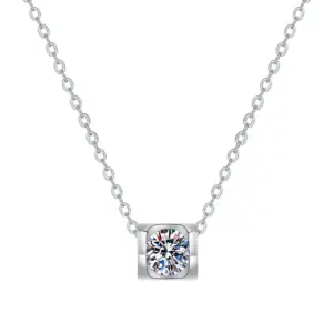 Txl283 [Single Pendant Not Necklace]] / Silver Plated