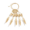 Wholesale Gothic mitten tapered tassel nail bracelet