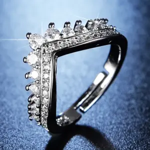 Y141 [Crown Stackable Ring]]
