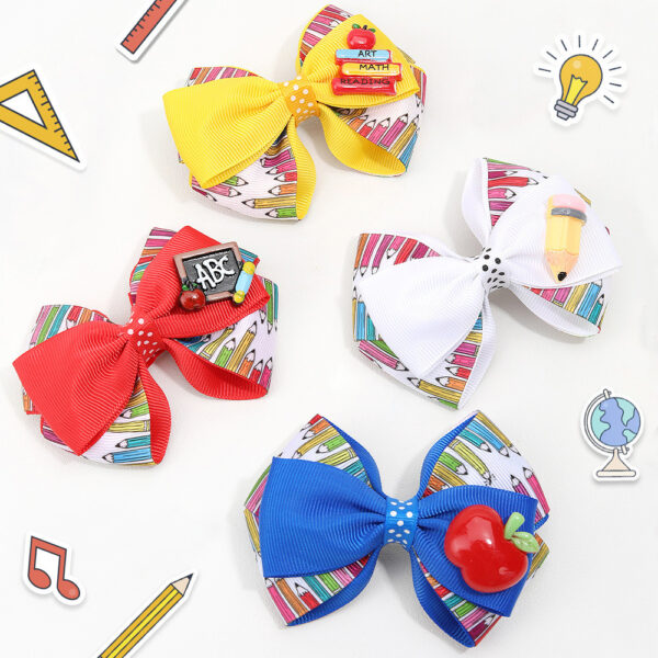 Wholesale Cartoon children's bow hairpin
