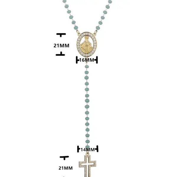 Wholesale Ethnic Style Geometric Stainless Steel Plating 18K Gold Plated Necklace