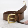 Wholesale Genuine Leather Belt for Men, Cowhide Pin Buckle Waist Belt