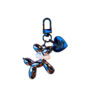 Wholesale ins balloon dog keychain original couple key chain niche personalized bag pendant dark cool female pendant