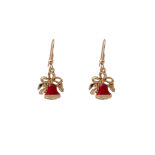 oly-c9592c1b082fa992cc01dc6deb0af553 Wholesale Candy Cane Bell Elk Earrings