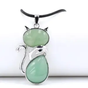 Green Aventurine (Get Leather Rope for Free)