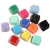 oly-c95be2ccfa8f1aa7e94f7d743687e361 Wholesale Glittery candy-colored rhinestone soft candy square beads