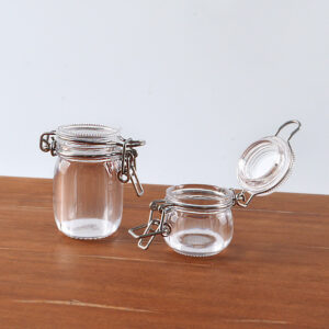 Storage jar transparent