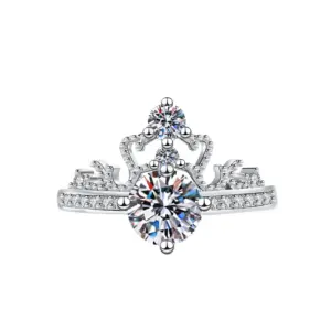 Crown Queen Ring Tjz1168 / Adjustable Opening